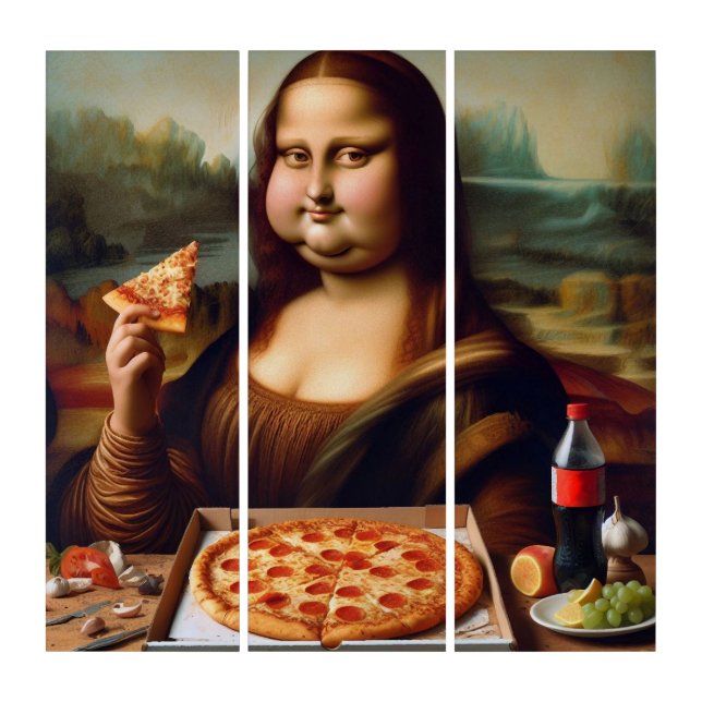 Monalisa fat triptych (Front)