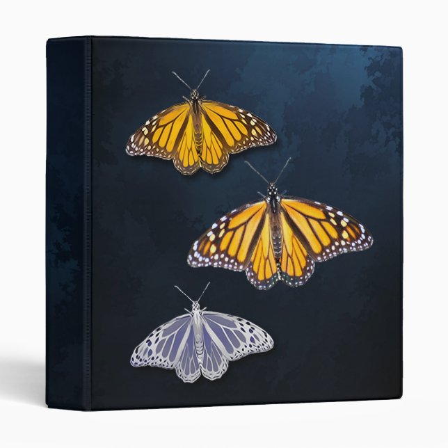 MONARCH 3 RING BINDER (Front/Spine)
