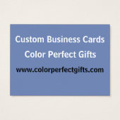 Monarch Advertisement Demo Business Card (Back)