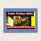 Monarch Advertisement Demo Business Card (Front)