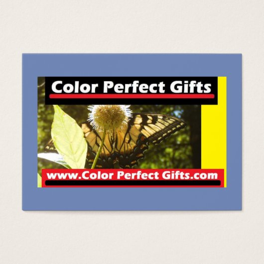 Monarch Advertisement Demo Business Card (Front)