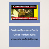 Monarch Advertisement Demo Business Card (Front & Back)