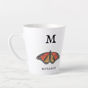 Monarch and Ladybug Latte Mug