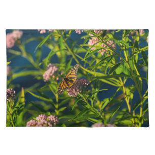 Monarch And Milkweed Cloth Placemat