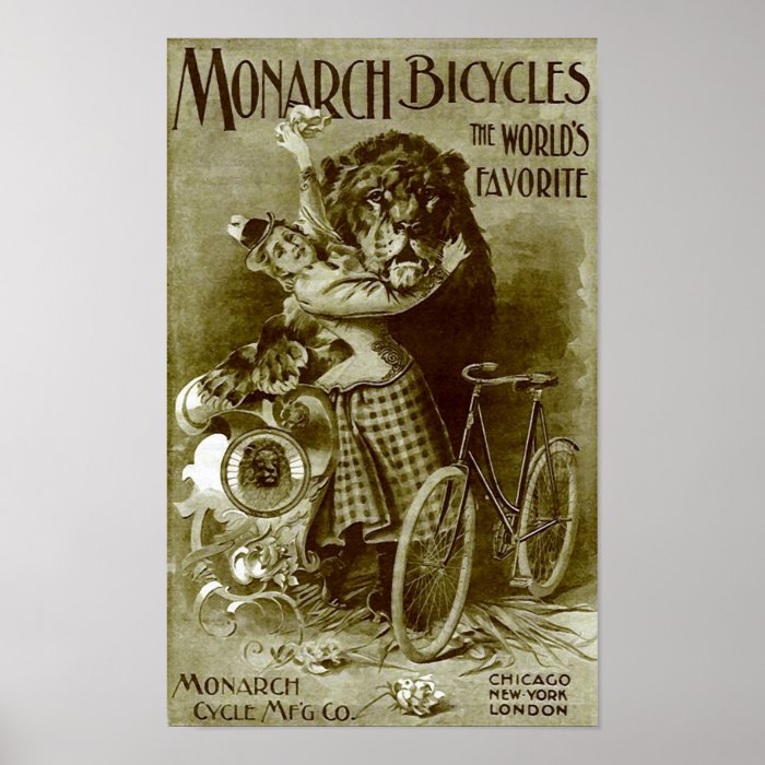 Monarch Bicycles Posters