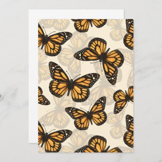 Monarch butterfles (Front/Back)