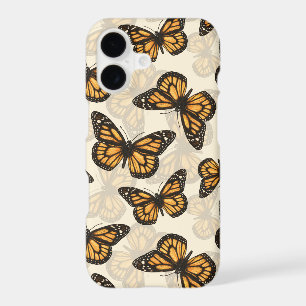 Monarch butterfles iPhone 17 case