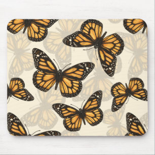 Monarch butterfles mouse pad