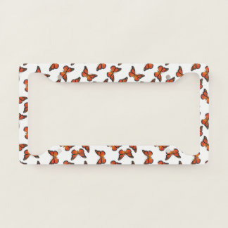 Monarch Butterflies 1 License Plate Frame