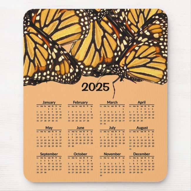 Monarch Butterflies 2025 Animal Nature Calendar