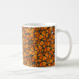 Monarch butterflies coffee mug