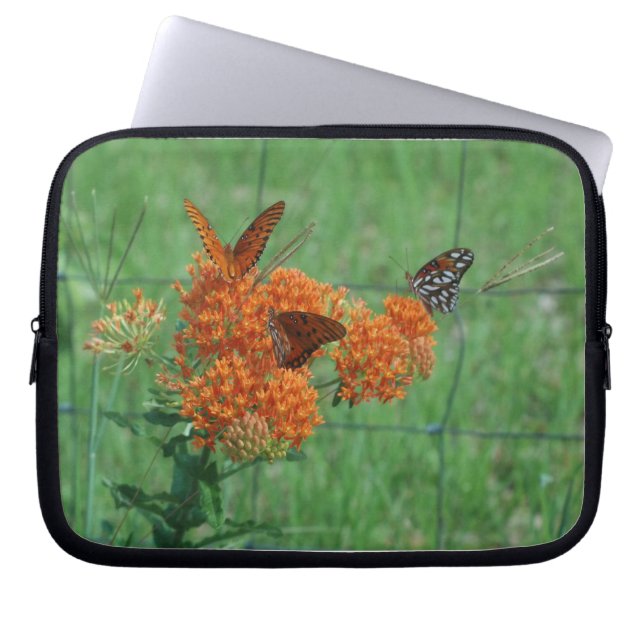 Monarch Butterflies Electronics Bag (Front)