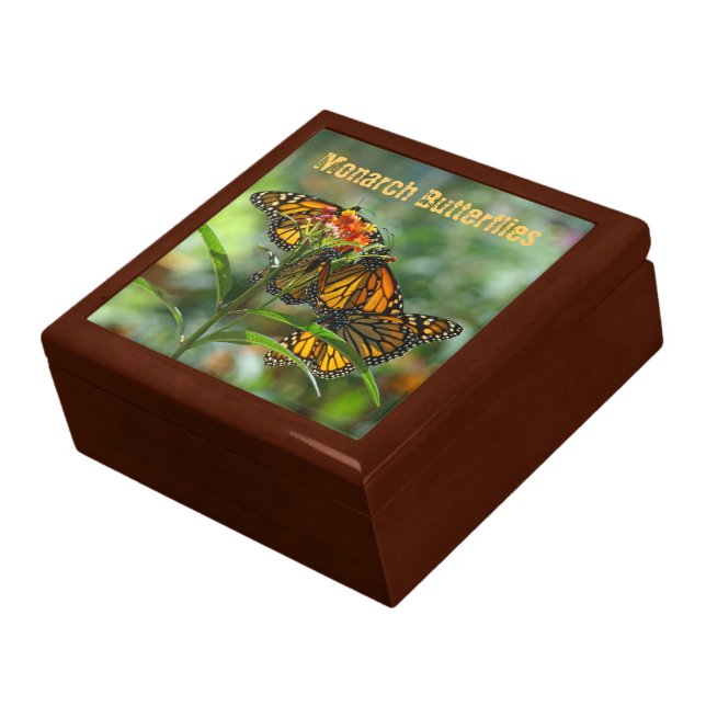 Monarch Butterflies gift boxes Keepsakes Treasures (Side)