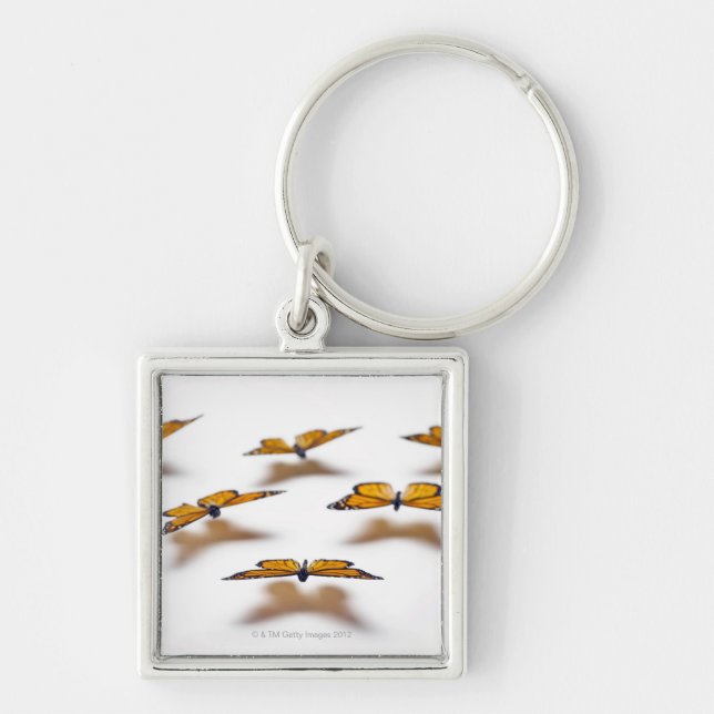 Monarch Butterflies Keychain (Front)