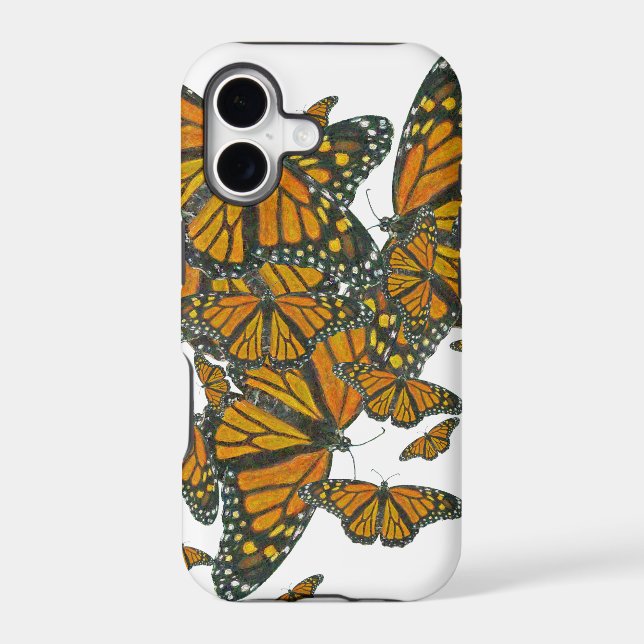 Monarch Butterflies - Migration Iphone Case (Back)