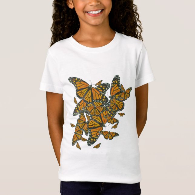 Monarch Butterflies - Migration T-Shirt (Front)