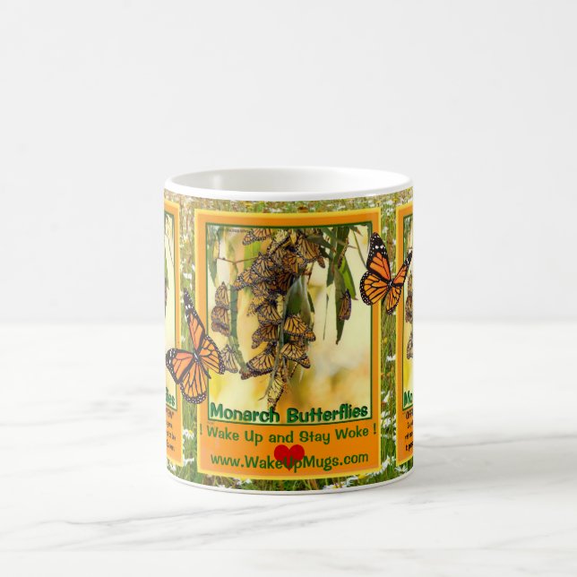 Monarch Butterflies need saving so here's your  - Coffee Mug (Center)
