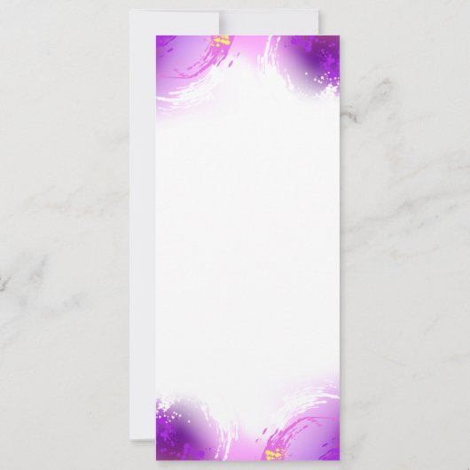 Monarch Butterflies on Purple Background (Back)