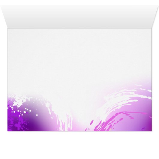 Monarch Butterflies on Purple Background (Inside Horizontal (Bottom))