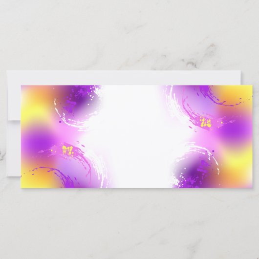 Monarch Butterflies on Purple Background (Back)