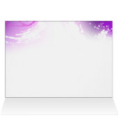 Monarch Butterflies on Purple Background (Inside Horizontal (Top))