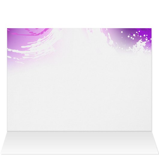 Monarch Butterflies on Purple Background (Inside Horizontal (Top))