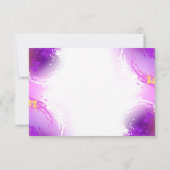 Monarch Butterflies on Purple Background (Back)