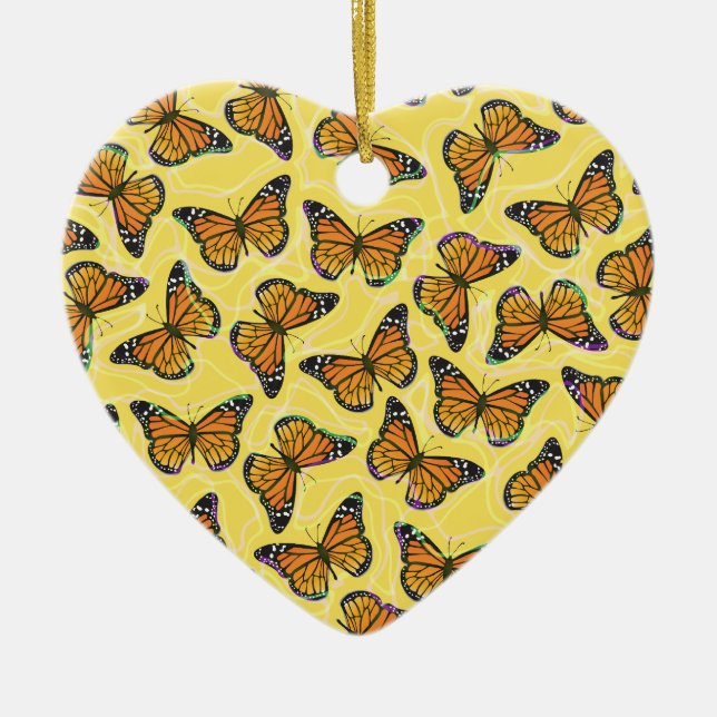 MONARCH BUTTERFLIES Ornament (Front)