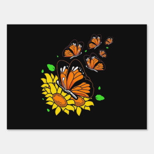 Monarch Butterflies Sign