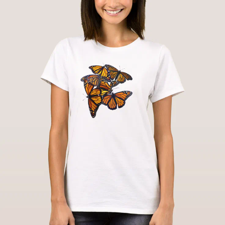 Monarch butterflies T-Shirt | Zazzle