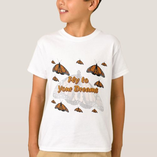 Monarch Butterflies T_Shirt