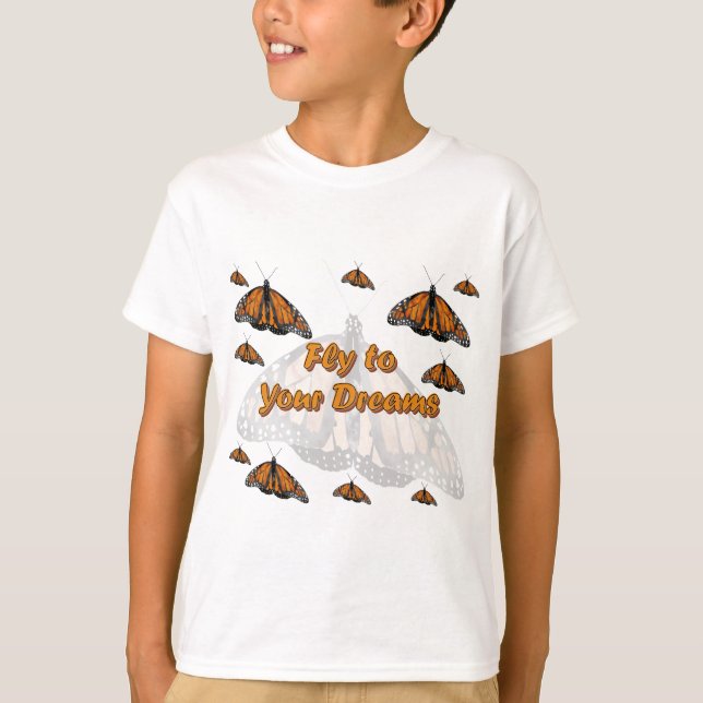 Monarch Butterflies T-Shirt (Front)