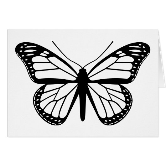 Monarch Butterfly (Front Horizontal)