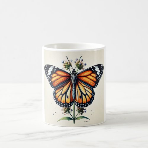 Monarch butterfly 150624IREF111 _ Watercolor Coffee Mug