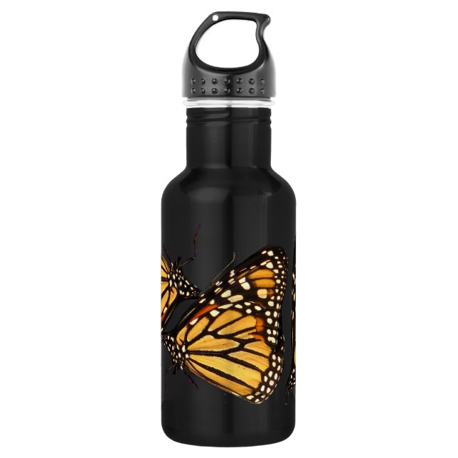 Monarch Butterfly 18oz Water Bottle (Front)