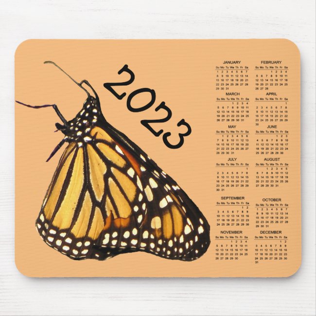 Monarch Butterfly 2023 Animal Nature Calendar 