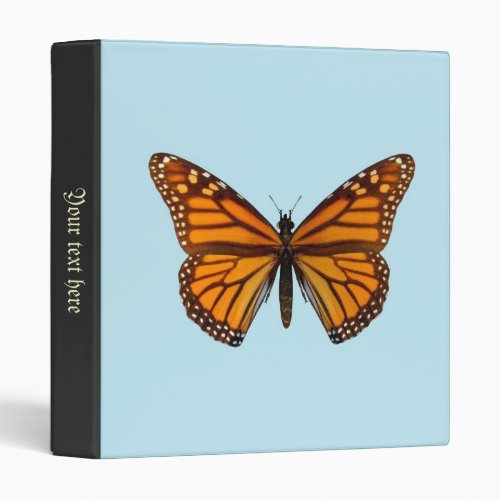 Monarch Butterfly 3 Ring Binder