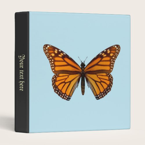 Monarch Butterfly 3 Ring Binder