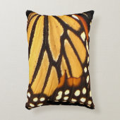 Monarch Butterfly Abstract Accent Pillow (Front(Vertical))