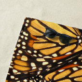 Monarch Butterfly Abstract Beach Towel (In Situ)