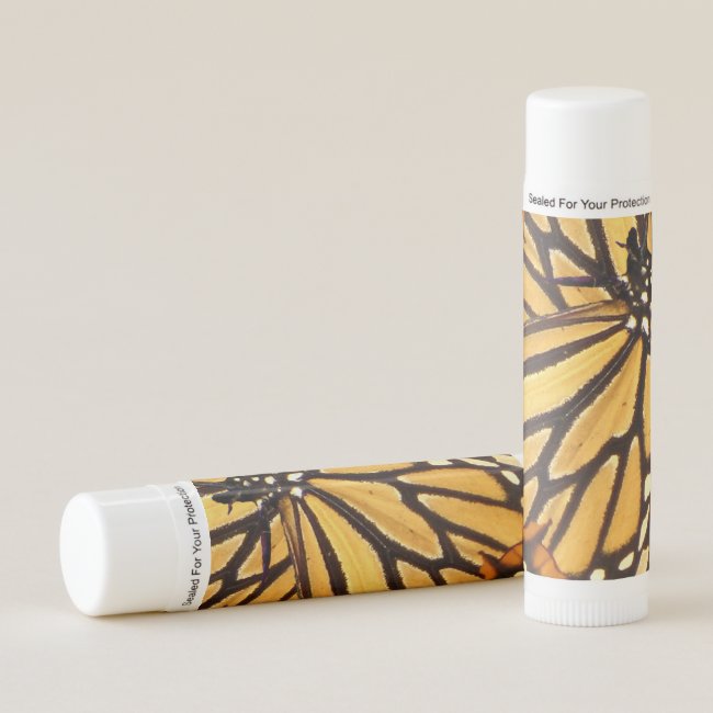 Monarch Butterfly Abstract Lip Balm