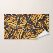 Monarch Butterfly Abstract Towel Set (Hand Towel)