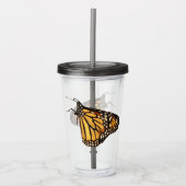 Monarch Butterfly Acrylic Tumbler (Front)