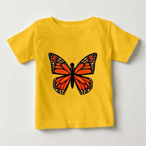 Monarch Butterfly Baby T-Shirt | Zazzle