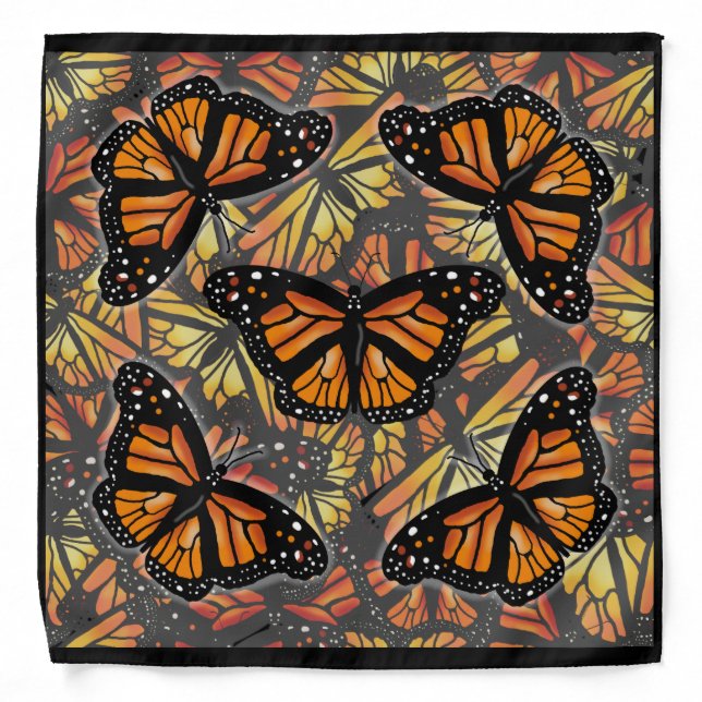Monarch Butterfly Bandana (Front)