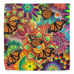 monarch butterfly bandana