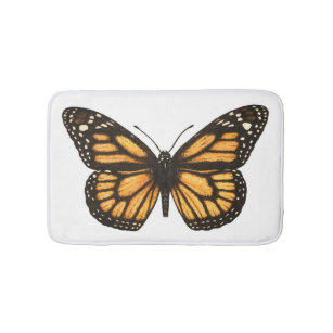 butterfly bath rugs