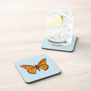Monarch Butterfly Beverage Coaster