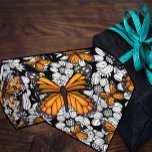 Monarch Butterfly Butterflies Flowers Floral Neck  Neck Tie at Zazzle