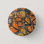 Monarch Butterfly Button at Zazzle